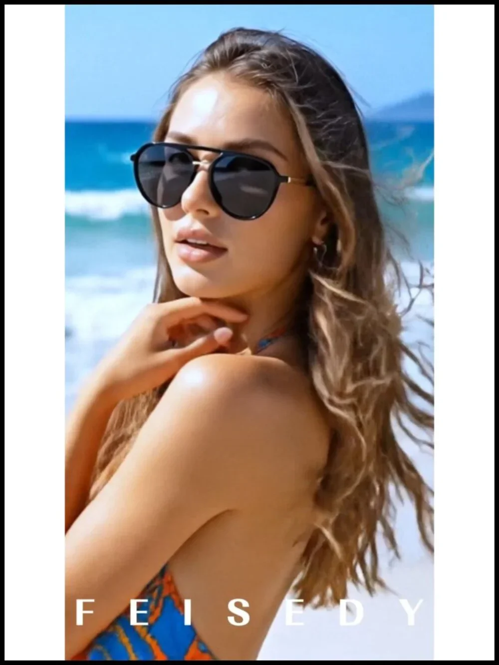 Retro Polarized Aviator Sunglasses UV400 Protection Pilot Shades